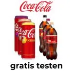 Coca-Cola gratis testen Cherry, Vanilla & Lemon