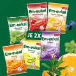 Em Eukal Bonbons in unterschiedlichen Sorten