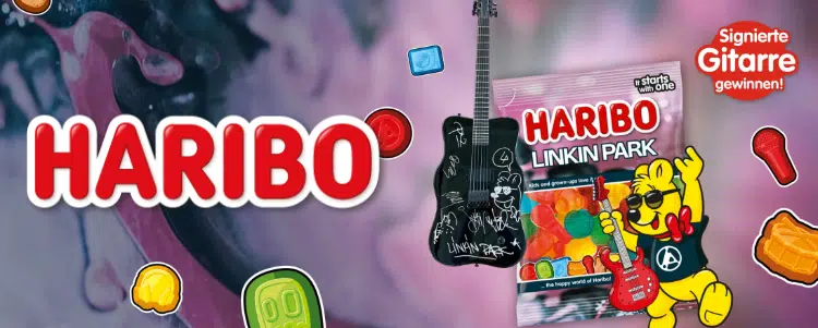 Haribo-Gewinnspiel; Linkin Park E-Gitarre