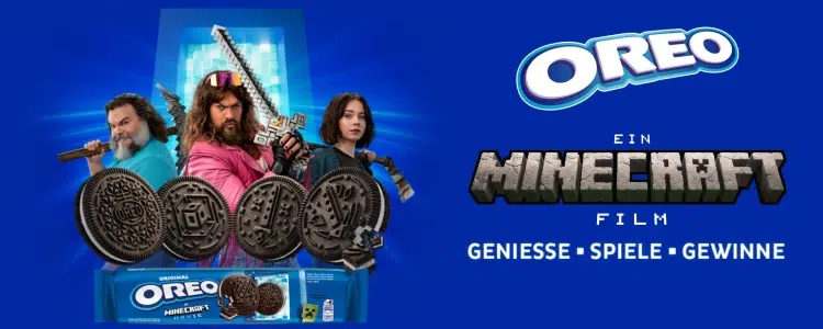OREO Gewinnspiel Minecraft Film