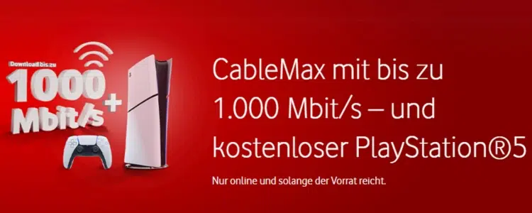 Gratis PS5 dank Vodafone-Tarif