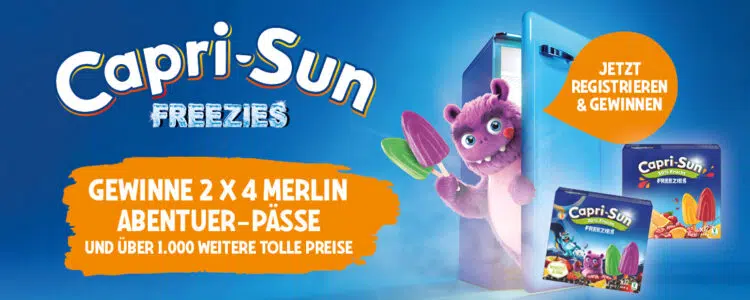 Capri-Sun Gewinnspiel; Capri-Sun Freezies