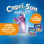 Capri-Sun Freezies; Monster mit Eis im Eisschrank