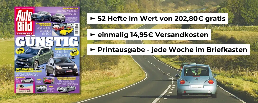 Auto Bild kostenloses Jahresabo