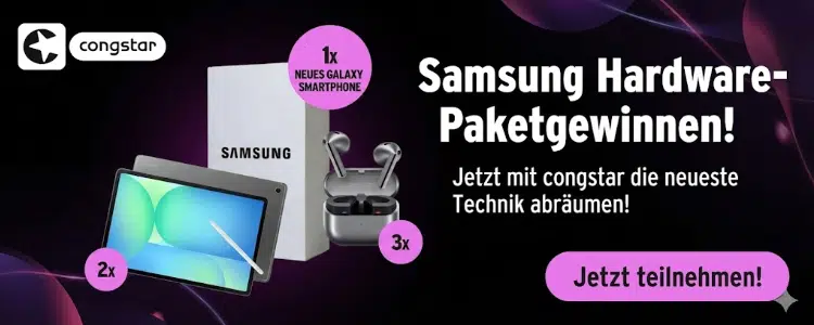 Congstar Gewinnspiel