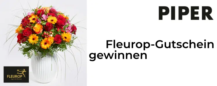 50€ Fleurop-Gutschein; Blumenstrauß von Fleurop
