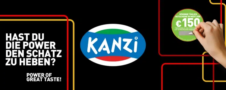 KANZI-Gewinnspiel; Schatzsuche 150€ Einkaufsgutschein