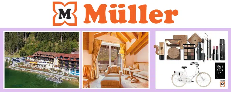 Müller Gewinnspiel; Hotel in Tirol; Kosmetik-Set