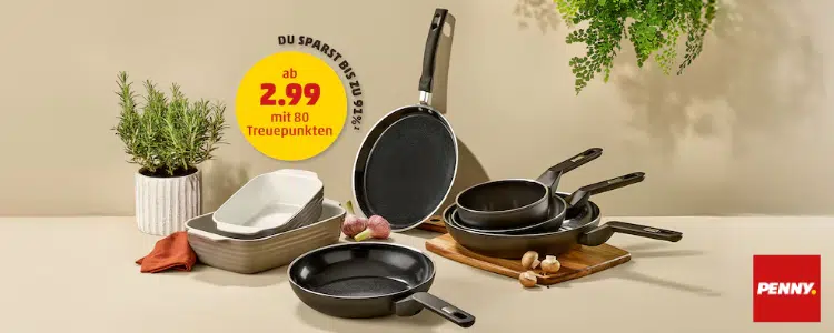 Treuepunkt-Aktion 2025; Pfannen von Berndes®