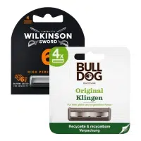Kleinklingenpackung von Wilkinson oder Bulldog
