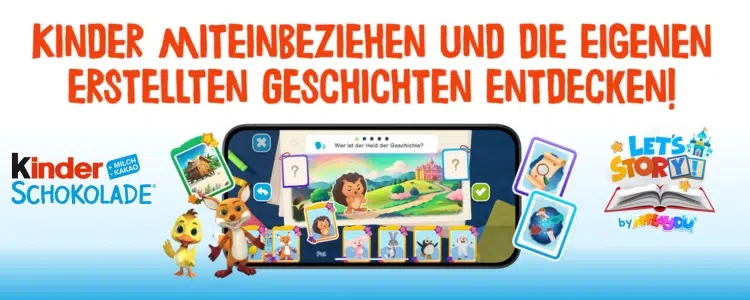 kinder Schokolade Let's Story