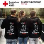 kostenloser Hoodie Blutspenden