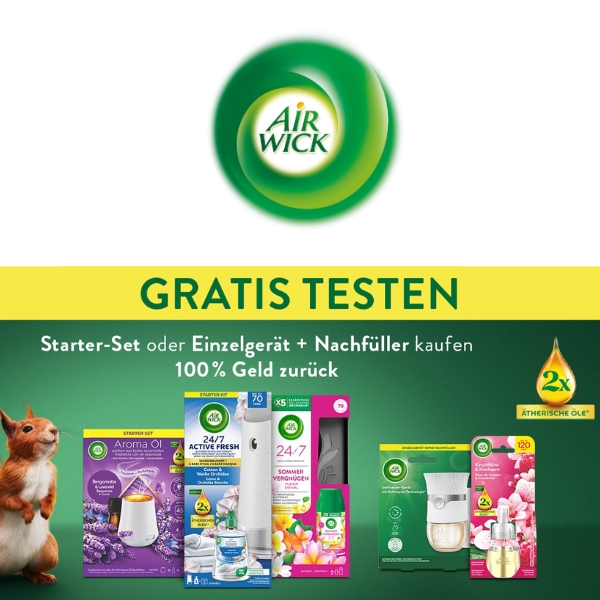 Air Wick gratis testen
