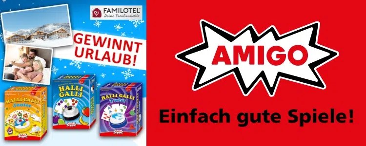 Amigo Spiele Gewinnspiel: Familotel