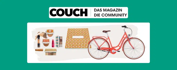COUCH Gewinnspiel Make-Up & Fahrrad