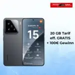 Gratis Handytarif bei MMSAT; Xiaomi 15