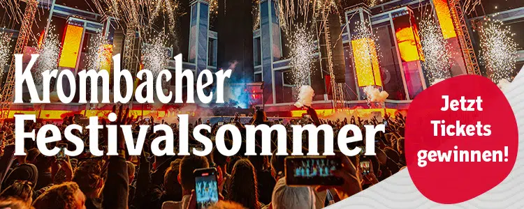 Krombacher Gewinnspiel Festival-Sommer