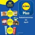 Lidl Plus App Rabattsammler April 2025