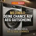 MEDIMAX Gewinnspiel AEG Gutschein