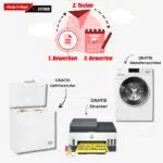 MediaMarkt Testpiloten; Waschmaschine, Drucker; Gefriertruhe