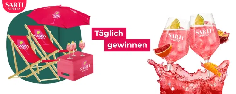 Sarti Spritz-Gewinnspiel