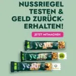 health yeah Nussriegel gratis testen