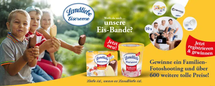 Landliebe Gewinnspiel Familien-Fotoshooting