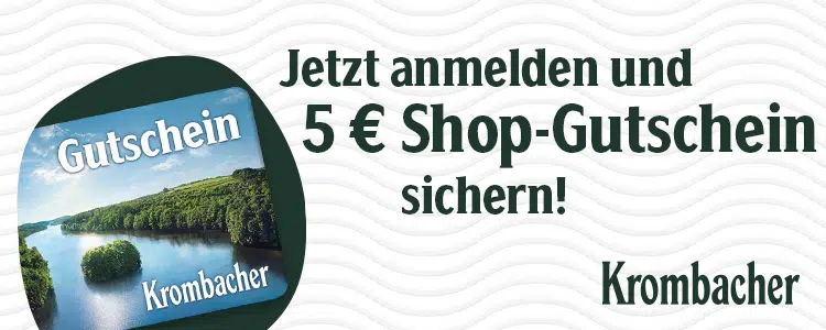 5€ Krombacher-Gutschein