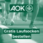 AOK verschenkt Laufsocken