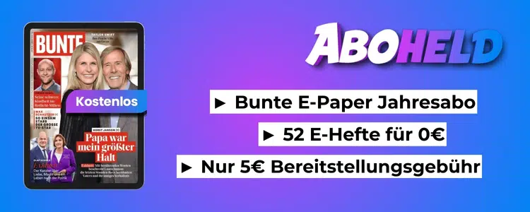 BUNTE E-Paper Jahresabo Aboheld