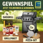 Gasgrill; Edeka; Saucen-Paket