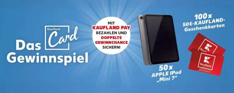 Kaufland Card-Gewinnspiel April 2025