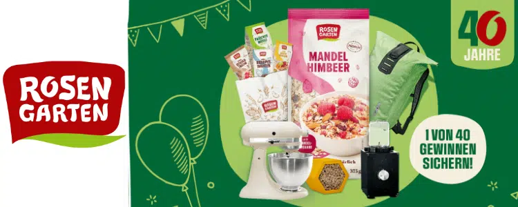 KitchenAid bei Rosengarten gewinnen