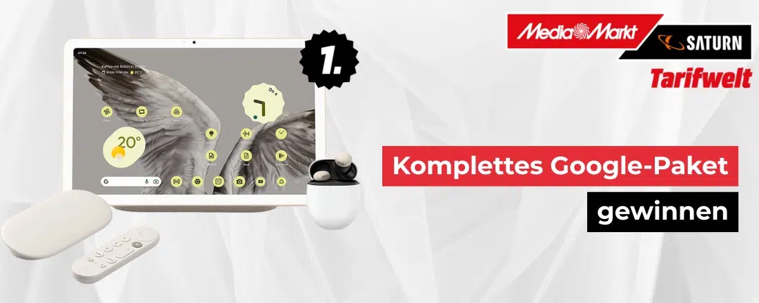 MediaMarkt-Gewinnspiel; Google-Paket