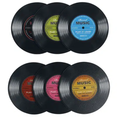 Schallplatten-Untersetzer