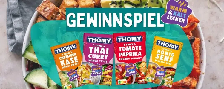 Saucenpaket von Thomy gewinnen