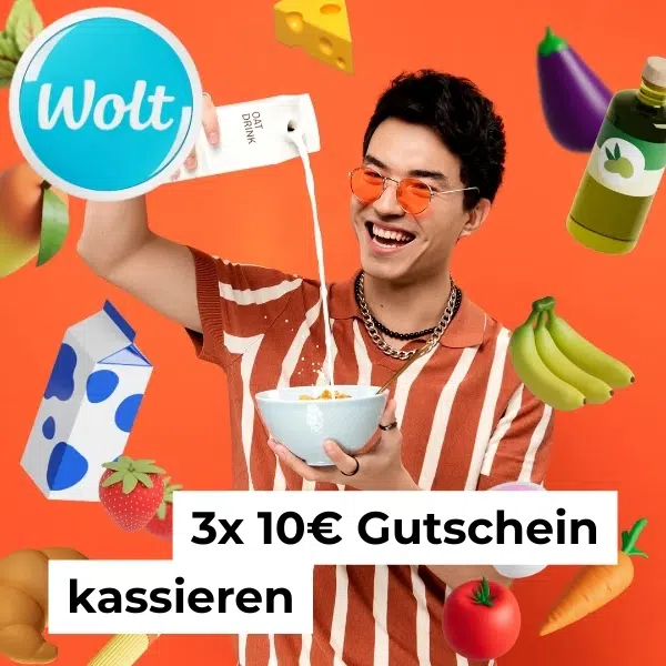 Wolt Gutschein 30 Sparen