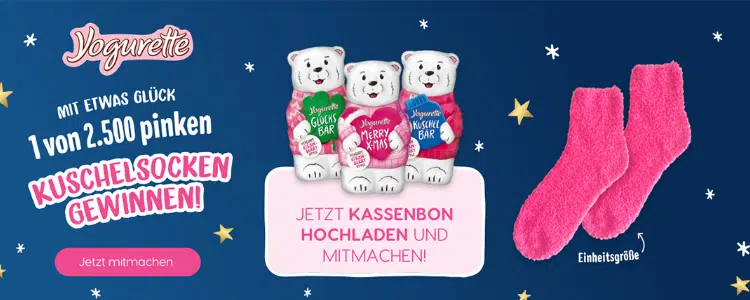 Gewinnspiel von Yogurette