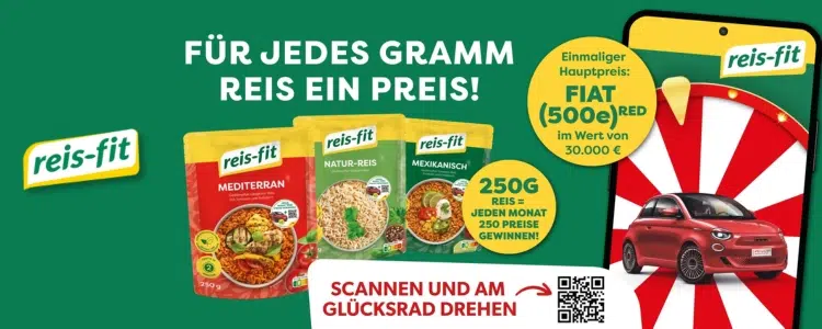 reis-fit Gewinnspiel Glücksrad 2025
