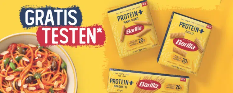 Barilla Protein+ gratis testen