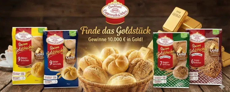 Coppenrath & Wiese-Gewinnspiel Gold