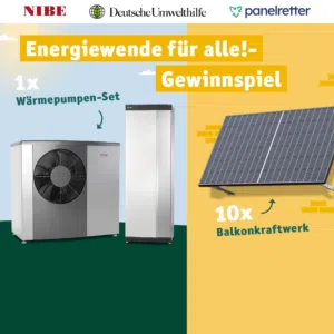 Deutsche Umwelthilfe Gewinnspiel 2026 Wärmepumpe Balkonkraftwerk