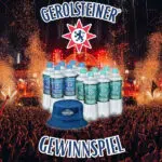 Gerolsteiner Gewinnspiel; Zwischenwasser Paket