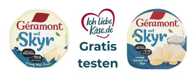 Géramont mit Skyr gratis testen