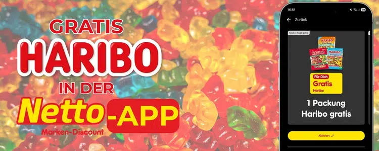 Netto Marken-Discount App; HARIBO