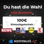 Einkaufsgutschein gewinnen