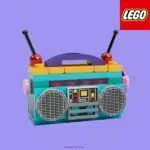 In LEGO®-Stores LEGO® Ghettoblaster bauen und behalten