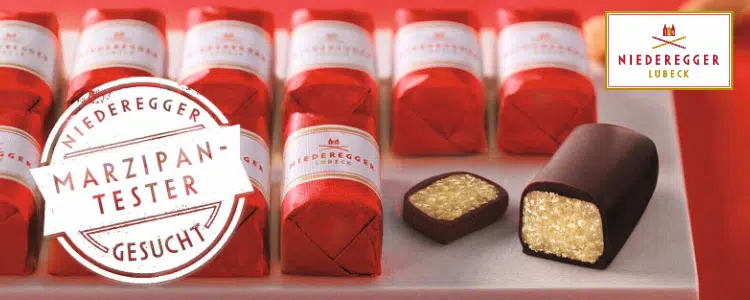 Marzipan-Tester für Niederegger werden