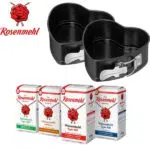 Rosenmehl Backformen