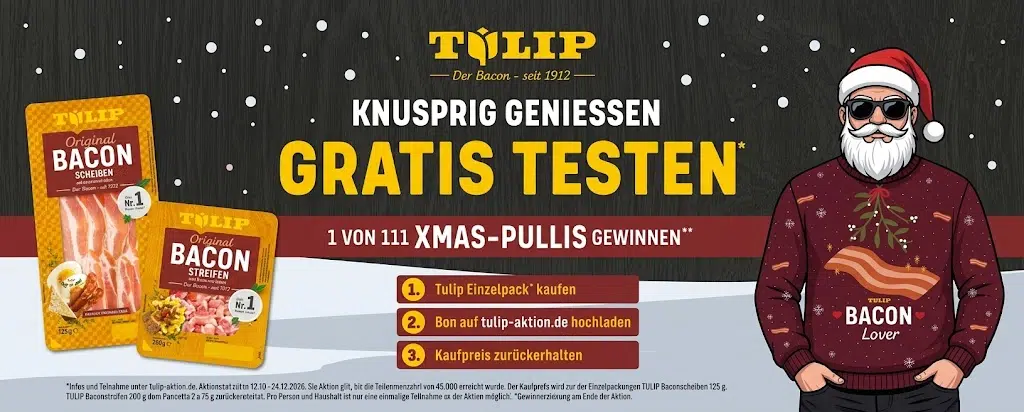 Tulip Bacon gratis testen